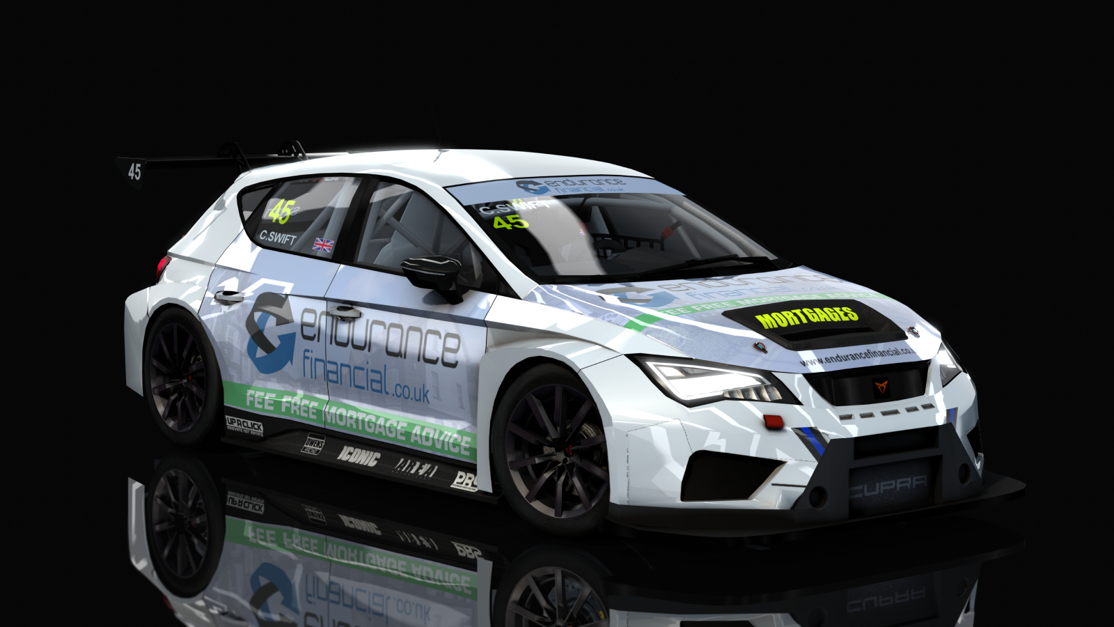 Seat Cupra TCR, skin carl_swift