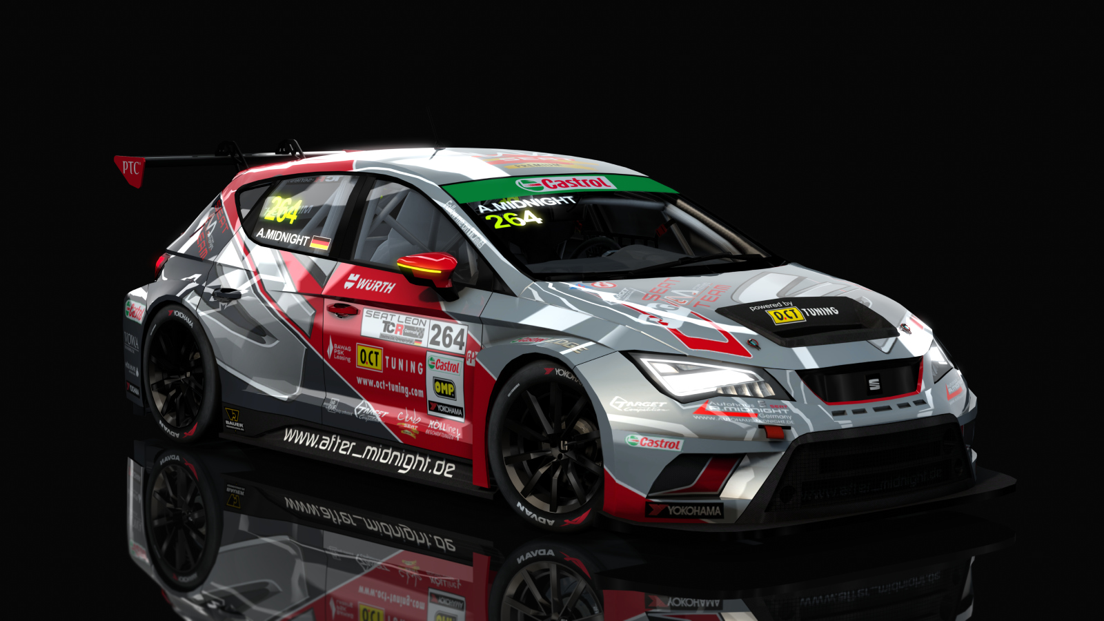 Seat Leon TCR DSG, skin after_midnight