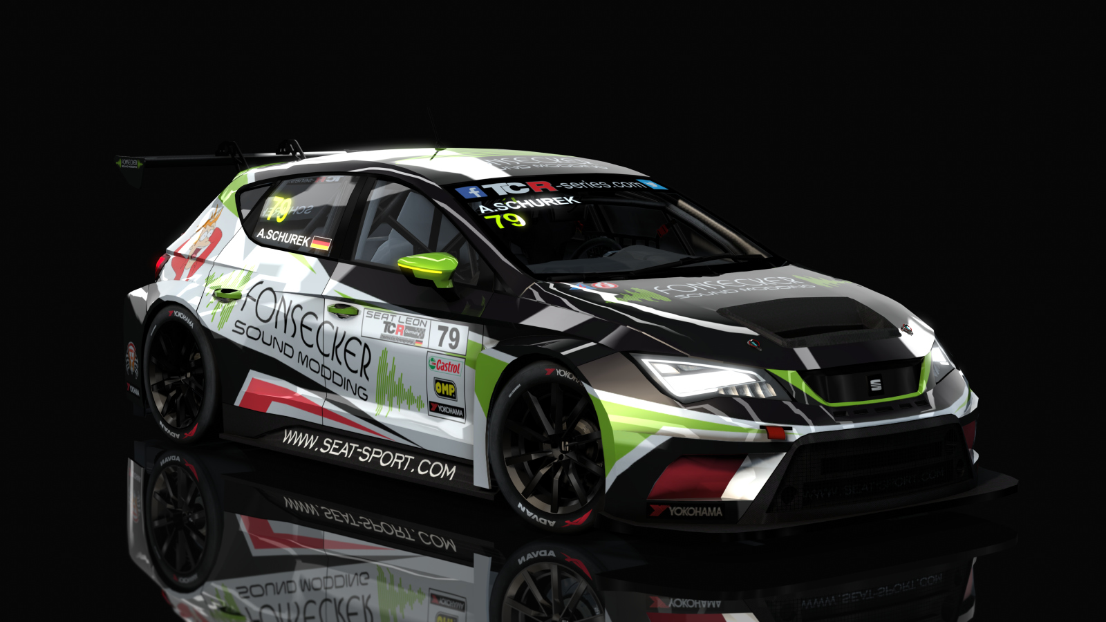 Seat Leon TCR DSG, skin alfons_schurek