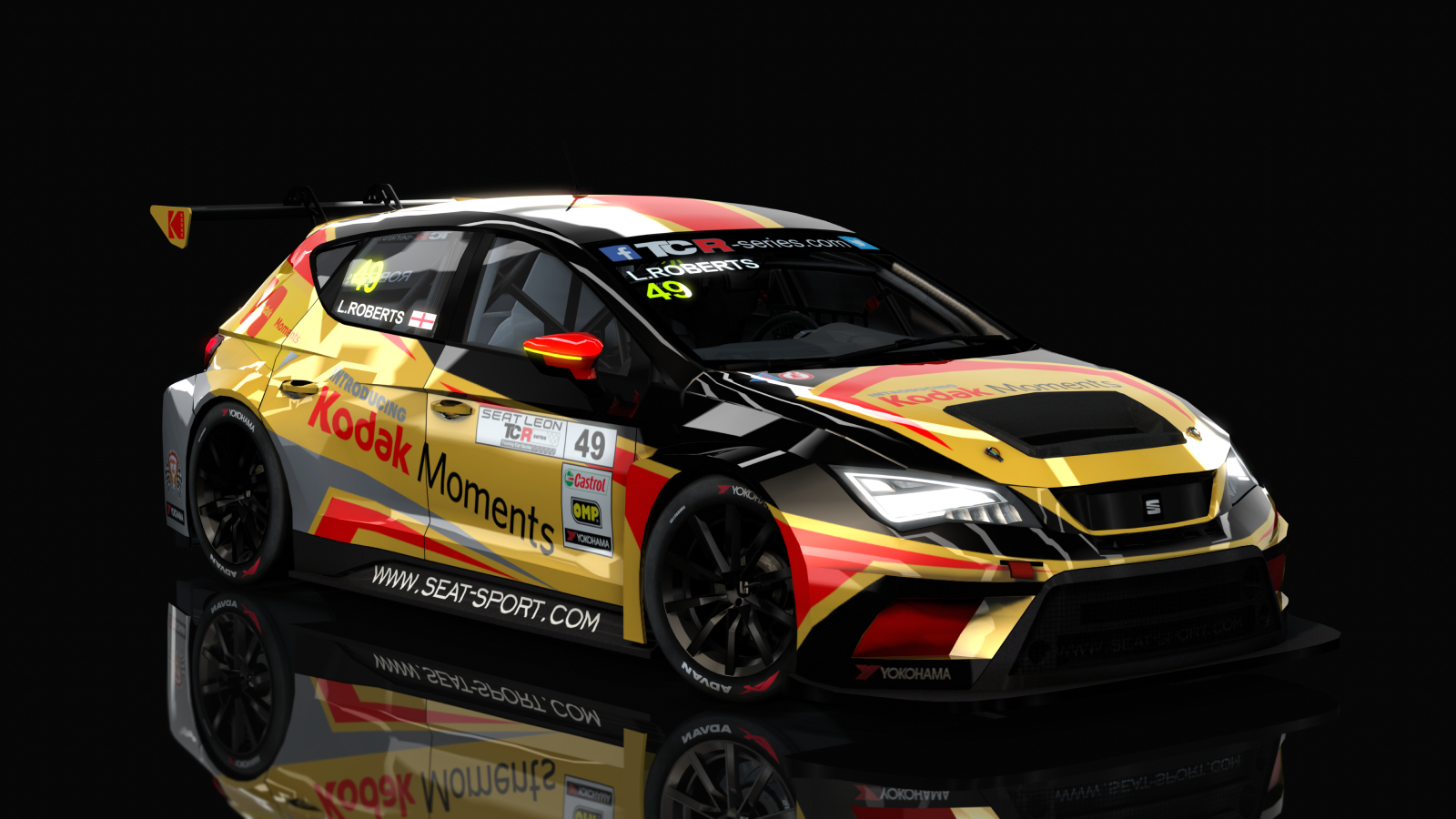 Seat Leon TCR DSG, skin lea_roberts