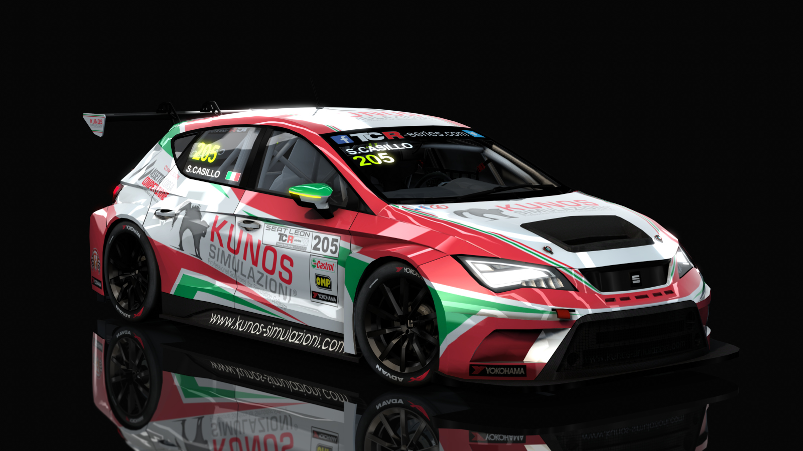 Seat Leon TCR DSG, skin stefano_casillo