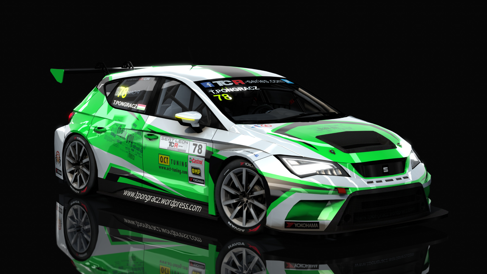 Seat Leon TCR DSG, skin tamas_pongracz