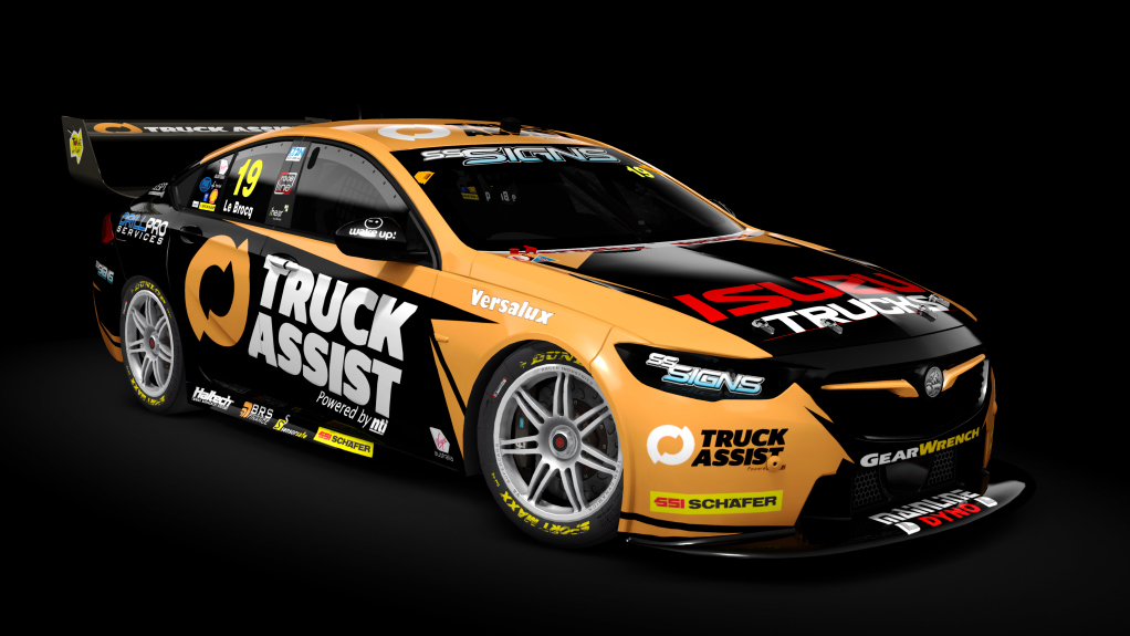 Supercar (V8) Holden Commodore ZB, skin 2019_019_r01